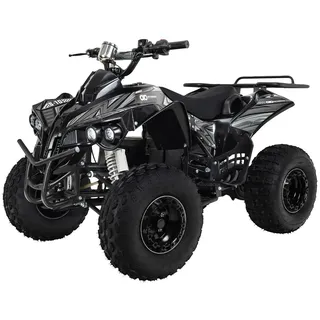 ACTIONBIKES MOTORS Elektro-Kinderquad S-10 1000 Watt Federung, Scheiben-/Trommelbremsen, bis 20 km/h (sw/grau)