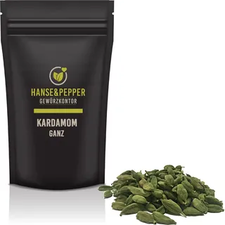 250g Cardamom Ganz Kardamom Kardamon natürlich vom Hanse&Pepper Gewürzkontor
