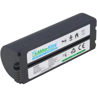 Akku-King Akku kompatibel mit Canon NB-CP1L, NB-CP2L, NB-CP2LH - Li-Ion 1600mAh - für Selphy Photo Printers CP-750, 790, 710, CP200, CP1000, CP1200, CP1300