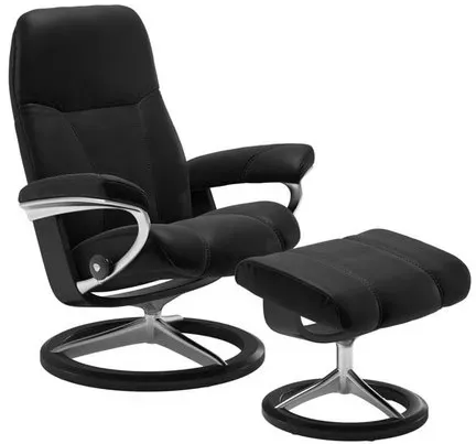 Stressless Sessel Consul Signature in Leder Batick