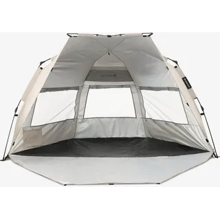 Deryan Up To Go Pop Up Strandzelt - Anti-UV 50+ - Silber