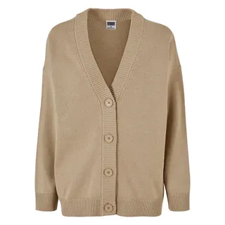 URBAN CLASSICS Big Oversized Strickjacke Wet Sand L