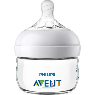 Philips Avent Natural SCF039/17 Babyflasche First Flow, 0 m 60 ml