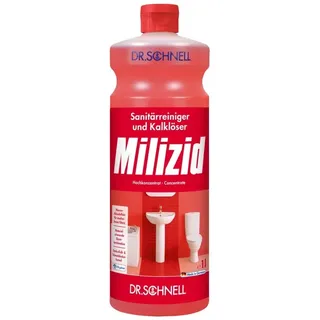 Dr. Schnell Milizid Konzentrat Sanitärreiniger und Kalklöser 1 l 