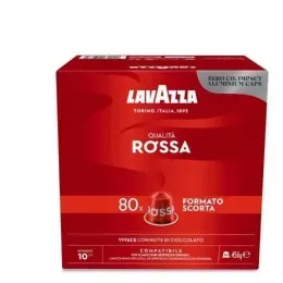 480 Lavazza QUALITA ROSSA Kaffeekapseln Aluminium kompatibel mit NESPRESSO