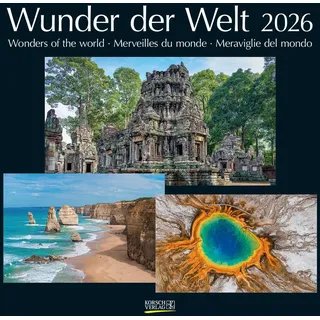 Korsch Verlag Wunder der Welt 2026