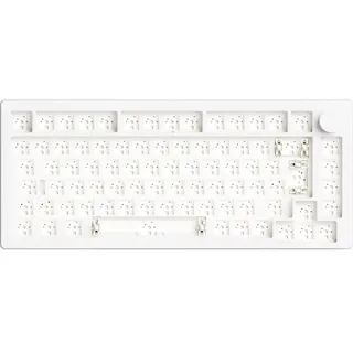 Akko Monsgeek M1 V5 ISO Barebone Kit - Moonlight White (Barebone, Kabelgebunden, Kabellos), Tastatur, Weiss