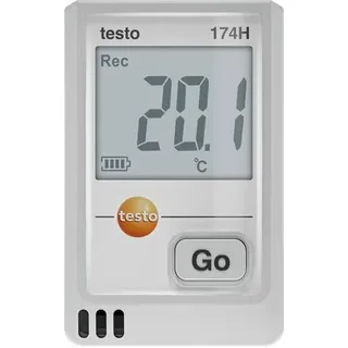 TESTO 0572 1741 01 174 H Temperatur-Datenlogger, Luftfeuchte-Datenlogger Messgröße Temperatur, Luftfeuchtigkeit -20 bis 70°C