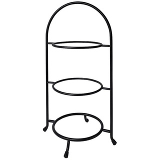 Contacto Telleretagere, schwarz, für Teller 17,5-23 cm