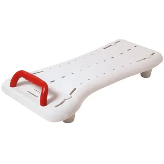 Drive Medical Badewannenbrett Badewannenbrett Benny bis 150 kg Badebrett Wannenauflage Wannensitz, belastbar bis 150,00 kg, Länge 68/73 cm, Verstellbar (Wannenbreite innen): 40-63cm/ 43-68cm weiß 68 cm