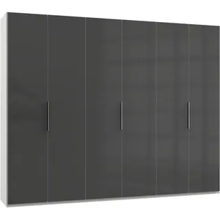 Level 300 x 236 x 58 cm weiß/Grauglas
