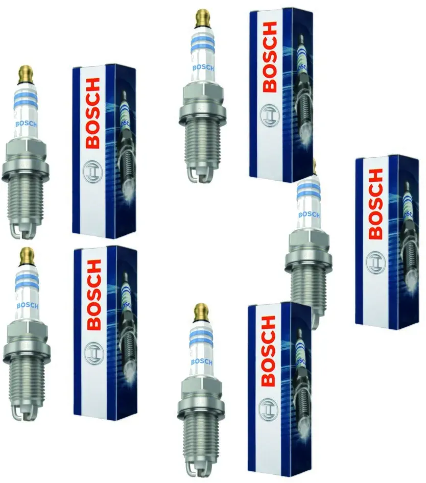 5x Zündkerze BOSCH 0 242 235 766 für Mercedes-Benz C