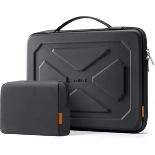 Inateck Stoßfeste Laptoptasche Hülle Kompatibel mit 14 Zoll MacBook Pro M3/M2/M1 Pro/Max 2023-2021, 13 Zoll MacBook Air M3/M2/M1 2012-2024, 13 Zoll MacBook Pro 2012-2022