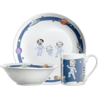 LEONARDO Kinderservice Weltall 3tlg. Porzellan Bunt