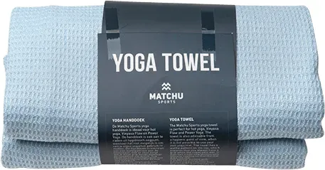 Matchu Sports Yoga handtuch - Rauchblau