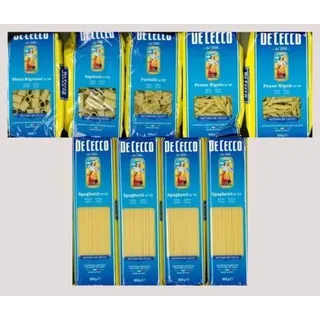 Cecco Sortiments-Box Pasta Spaghetti Schmetterlinge Stifte Rigatoni Mezzi