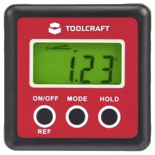 TOOLCRAFT TO-4988565 Digitaler Winkelmesser 360 °