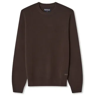 Barbour Essential Patch Crew Sweater Brown L