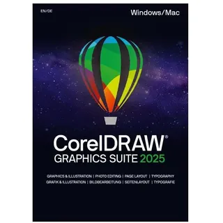 Corel Graphics Suite 2025 / 1 PC / Dauerlizenz / Box