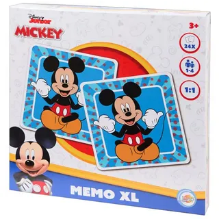 Disney Mickey Mouse Fun Gedächtnisspiel XL 24 Stück | Gr.: onesize