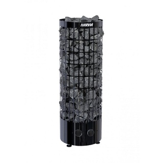 Harvia - Cilindro Black Steel Saunaofen 6,8 kW PC70 integrierte Steuerung Stahl schwarz