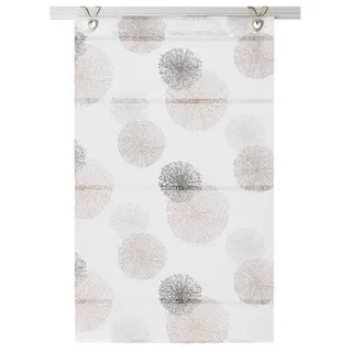 Novel Magnetrollo Belize, Grau, Textil, Abstraktes, 100x130 cm, Oeko-Tex® Standard 100, Wohntextilien, Rollos & Jalousien, Rollos