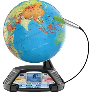 Vtech Interaktiver Videoglobus Mehrfarbig