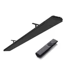 Heatstrip Heizstrahler Design THD 2400 Watt Fernbedienung Schwarz Elektroheizer