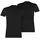 Basic Crew T-Shirt 2er black S
