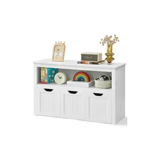 Sideboard   , weiß , Maße (cm): B: 102 H: 60