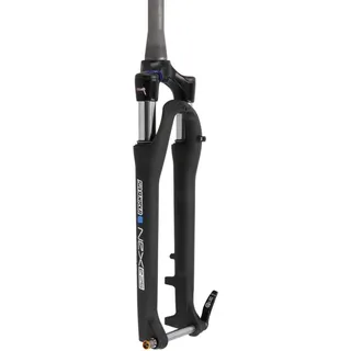 SR Suntour Nex E-25 Nlo Ds Tapered 15mm Mtb-gabel - Matte Black - 28 ́ ́-700C