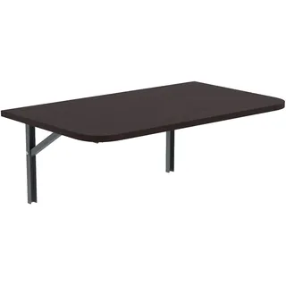 AKKE Wandklapptisch mit abgerundete Ecken für Küche Zimmer Wohnzimmer Kinderzimmer 70 cm x 50 cm, Wandtisch klappbar, Klappbarer Wandtisch Küchentisch Kindertisch, Klapptisch Klappschreibtisch Küche