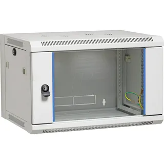 EFB-Elektronik EFB 691721FGR.2 19” Wandgehäuse Flat Pack 21HE, Tiefe 600 mm, RAL7035 691721FGR2