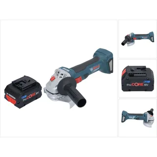 Bosch Professional Winkelschleifer 18 V 125 mm Brushless + 1x ProCORE Akku 8,0 Ah - ohne Ladegerät