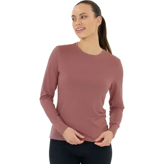 ATHLECIA Damen Shirt Almi W L/S Tee, Rose Taupe, 40