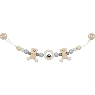 GoKi 65202 - Kinderwagenkette Bär mit Clips