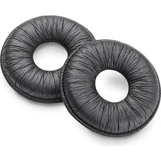 MMobiel Ohrpolster Ear Pads Ersatz kompatibel mit Plantronics (SCHWARZ)
