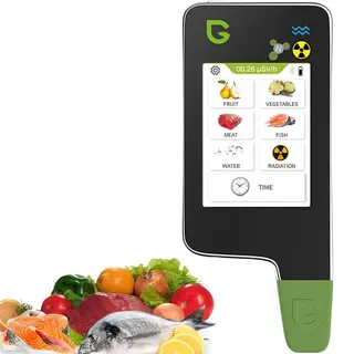 Mavdecll Lebensmittelnitratdetektor, Digitaler Lebensmitteldetektor Für Die Küche, Hochpräziser Lebensmitteldetektoranalysator, 0-9999 Mg/kg Erkennungsbereich, Für Obst, Gemüse, Fleisch