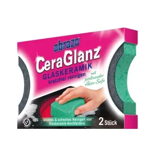 OSCAR WEIL GmbH abrazo CeraGlanz Glaskeramik 2er Pack,