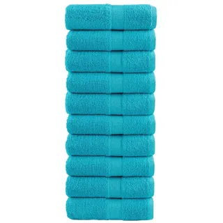 vidaXL SOLUND Handtuchset 10-tlg. türkis