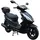 50 ccm 3,0 PS 45 km/h Schwarz mit Topcase