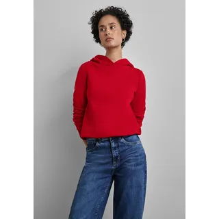 STREET ONE Damen, A302976 Sweat Hoodie Autumn Red, 34 EU - 34