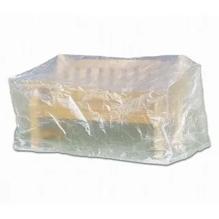 Westerholt Schutzhülle Hülle Schutzhaube für Gartenbank Bank 160x80x75cm transparent 1927