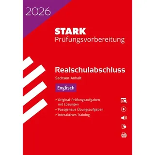 STARK Englisch - Realschulabschluss 2026 Sachsen-Anhalt - Prüfungsvorbereitung