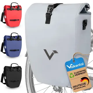 Valkental Gepäckträgertasche ValkBasic reflective 20L