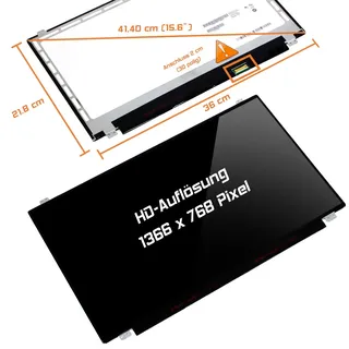 Laptiptop 15,6" LED Display Glossy passend für Lenovo IdeaPad G50-70 G50-70M Z50-70 Z50-75 Bildschirm