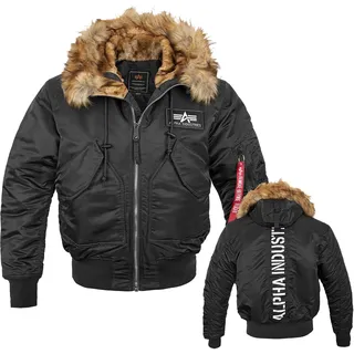 Fliegerjacke (Sale) black/reflective, Größe L