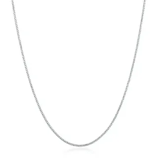 Kuzzoi Silberkette Herren Kordelkette Gedreht Fein ca.2 mm 925 Silber silberfarben 45 cm