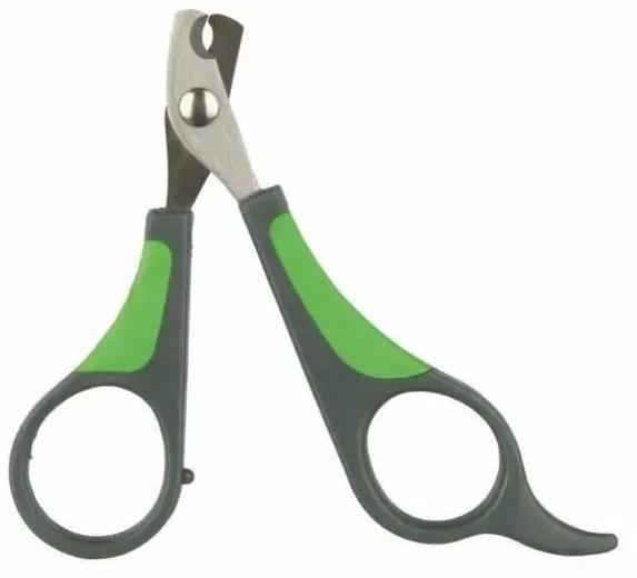 Trixie 6285 Krallenschere, 8 cm, grau/grün, 1 Stück (1er Pack)