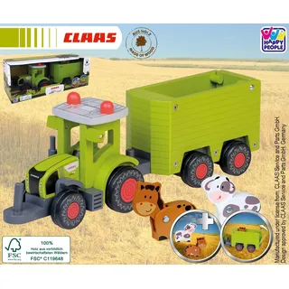 Happy People CLAAS Axion 870 Traktor + Viehanhänger